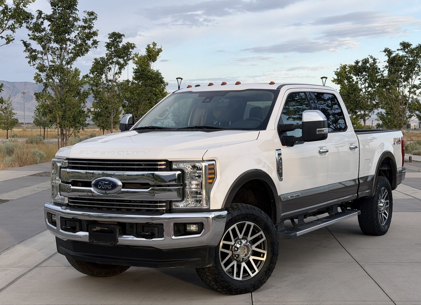 2017 Ford F-250 Lariat — rebuilt & branded title, 23% below market