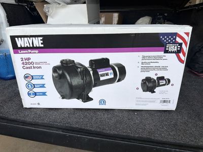 Sprinkler pump