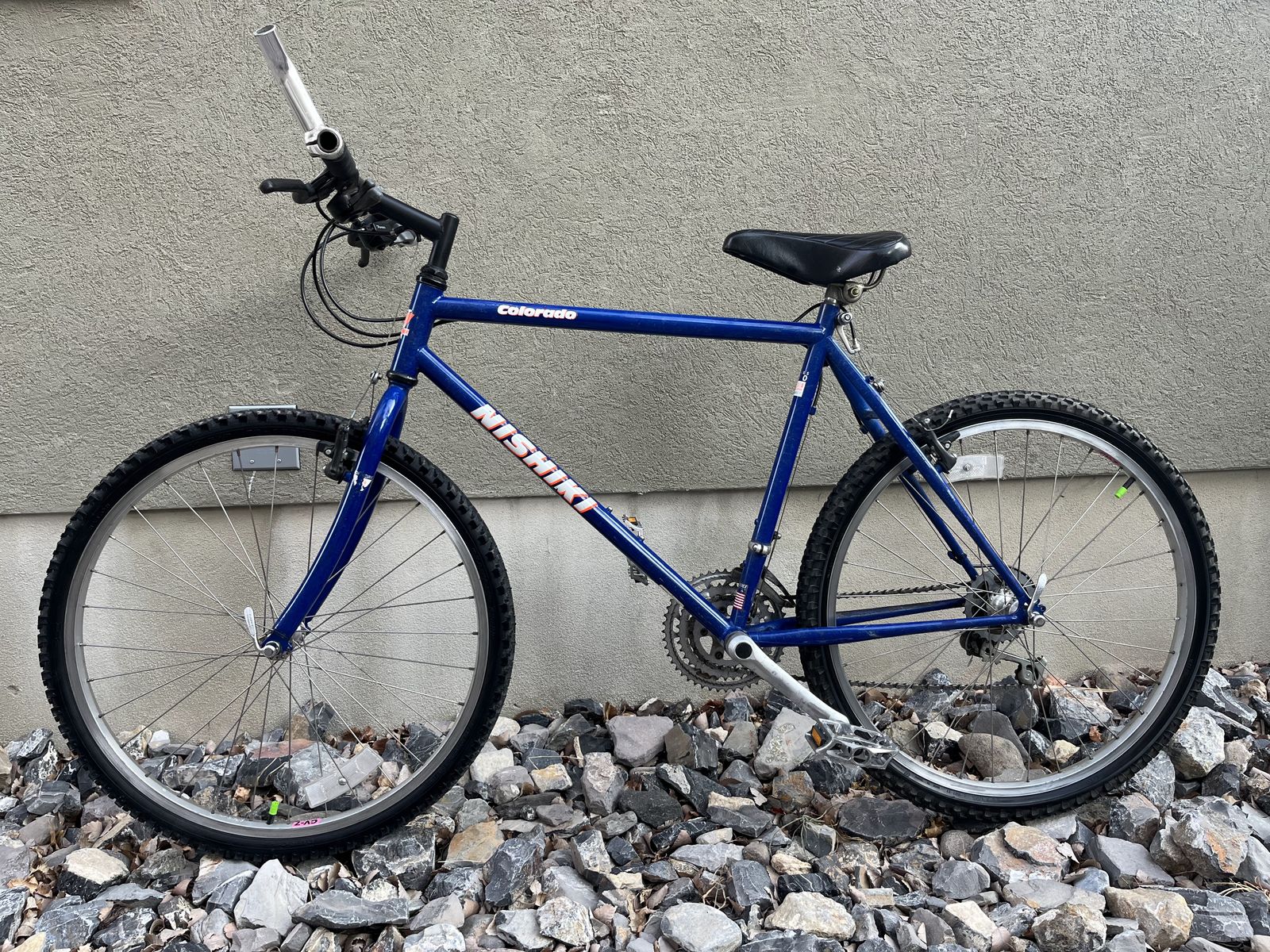 Vintage Nishiki Colorado Mountain Bike, 21" Cro-Moly Frame, Shimano Exage - $90 Firm