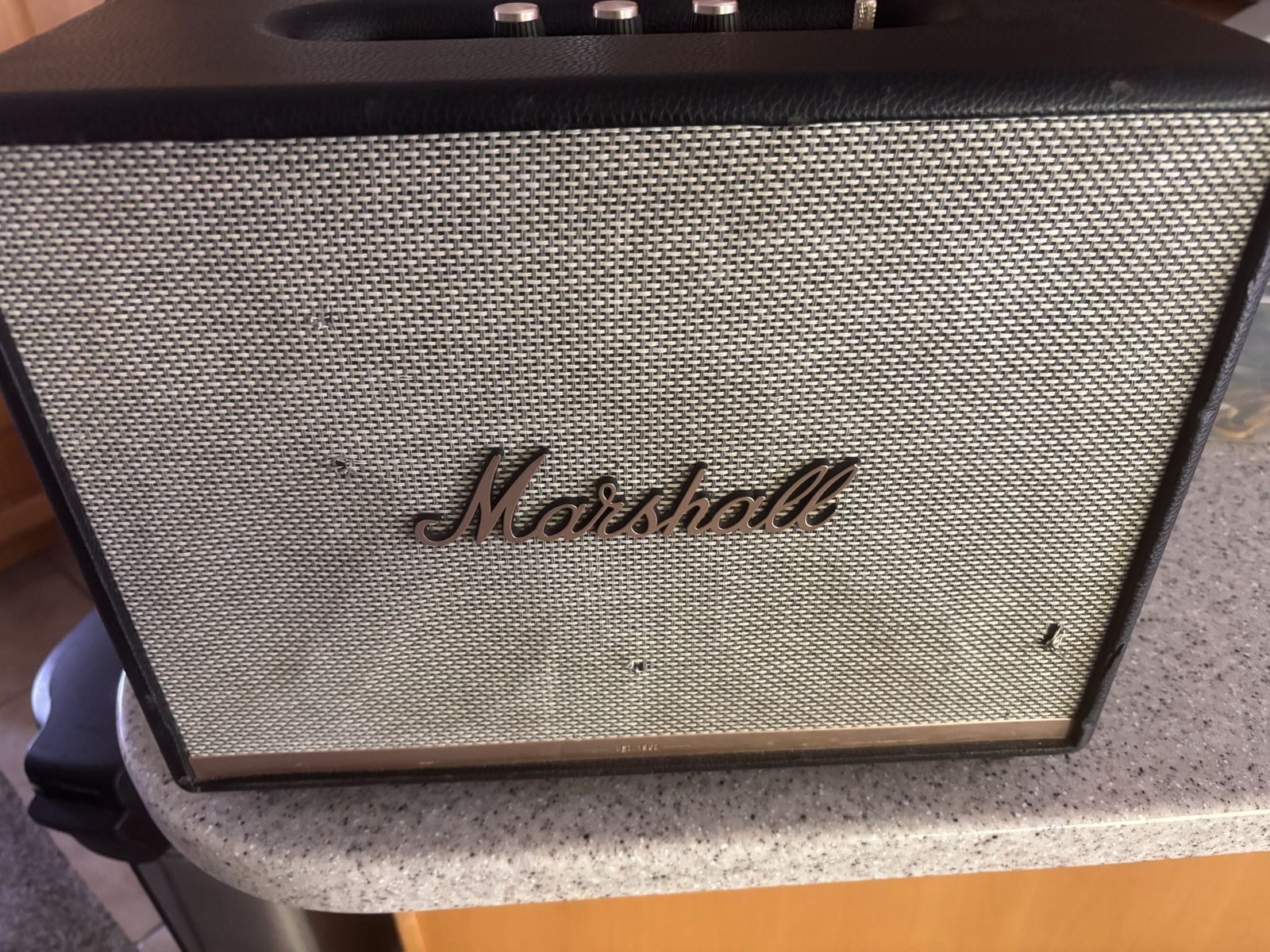 Marshall Woburn II Bluetooth Speaker - Black/Gold
