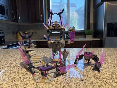 LEGO Ninjago The Crystal King Temple Set (71771) Built - As Shown