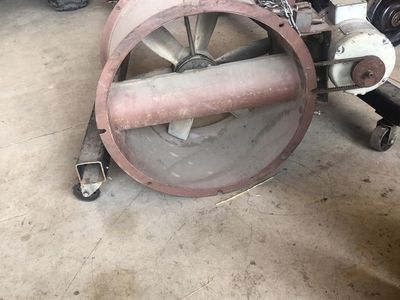 18 inch paint booth fan