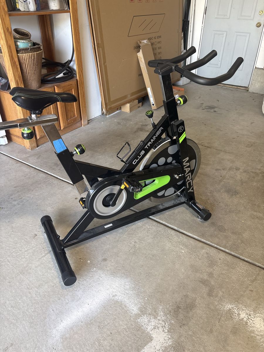 Marcy Club Trainer Exercise Bike Spin Cycle Cardio Fitness