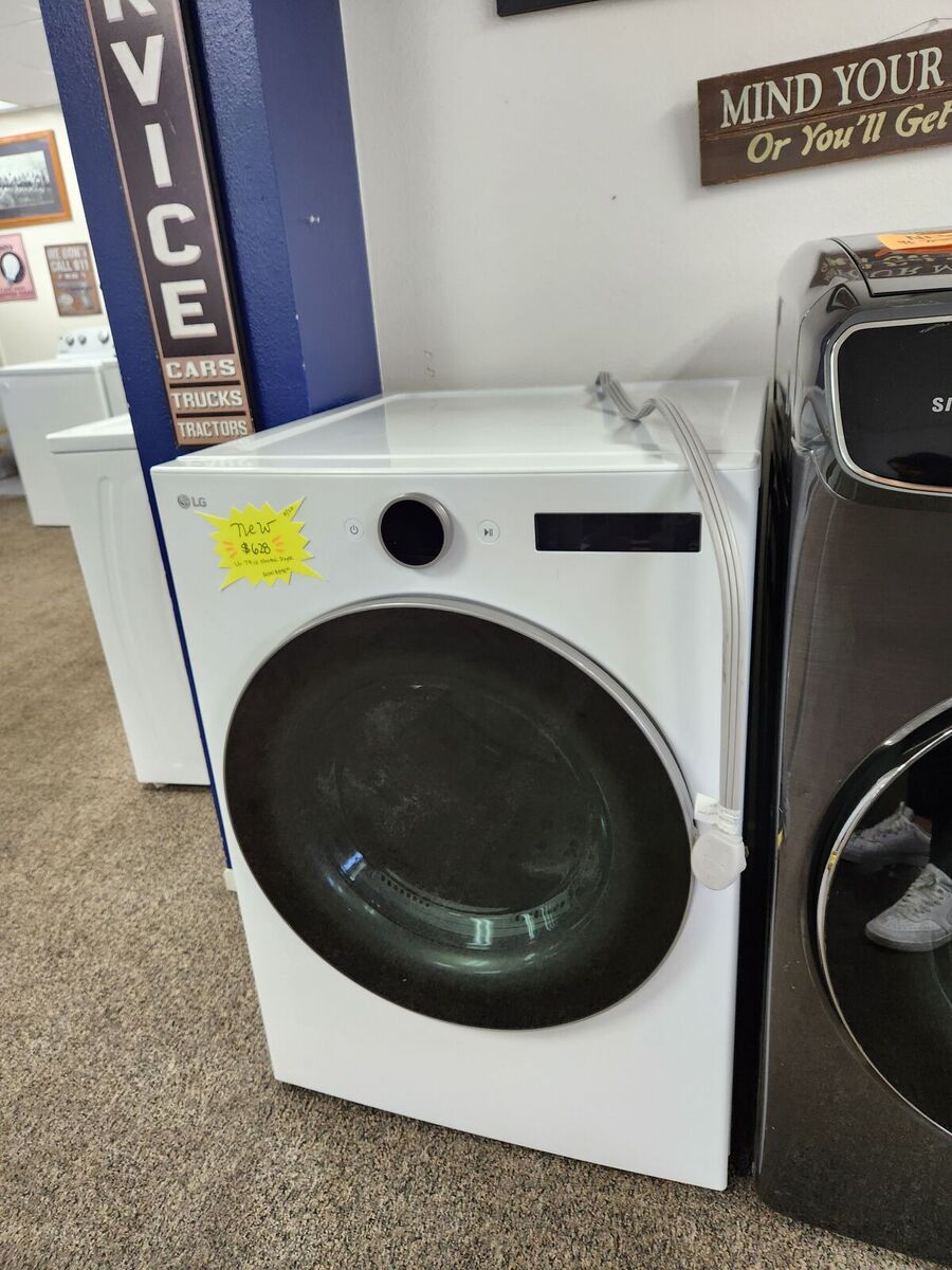 STUNNING BRAND NEW! LG 7.4 CF FRONTLOAD ELECTRIC DRYER!