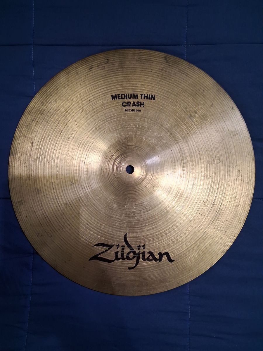 Zildjian 16in Medium Thin crash