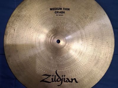 Zildjian 16in Medium Thin crash