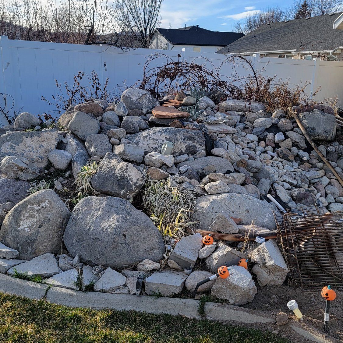 rocks