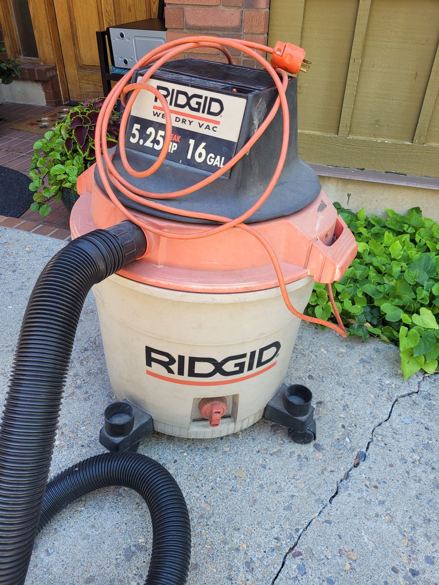 Ridgid Shop Vac