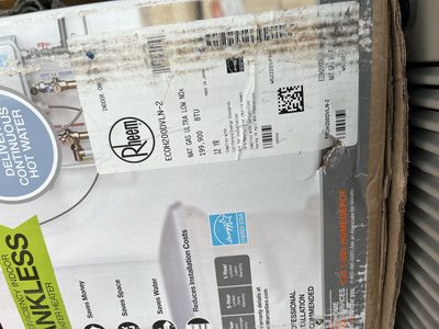 Rheem Performance Platinum Indoor Natural Gas Tankless Water Heater 199,900 BTU