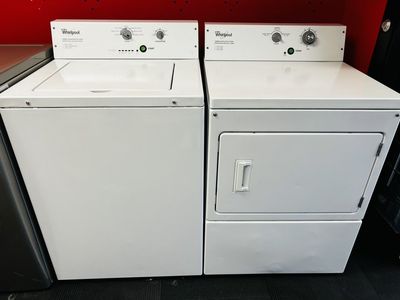 Whirlpool Commercial Heavy Duty Electric Set