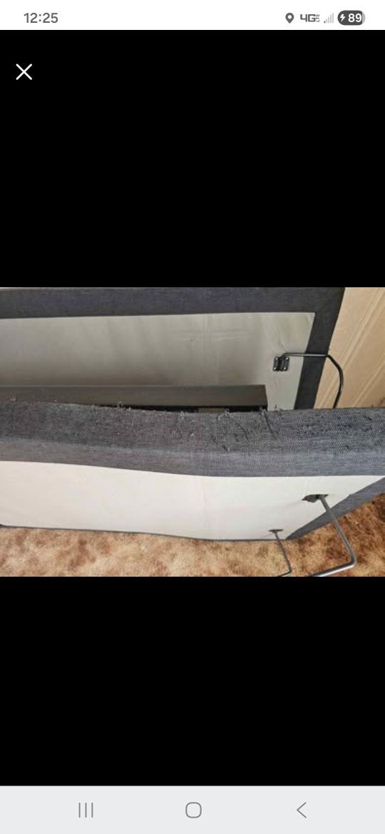 Two Sven and Son Adjustable Bed Base Frame/mattres