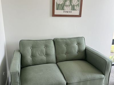 Olive Green Sofa