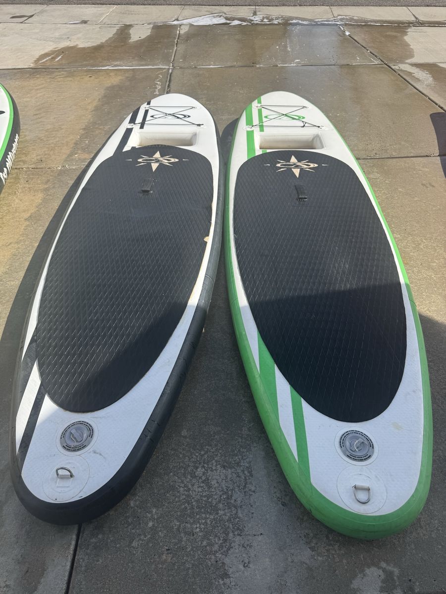 Inflatable paddle board