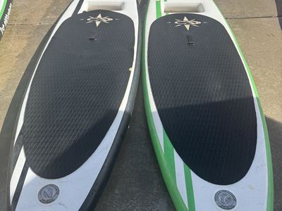 Inflatable paddle board