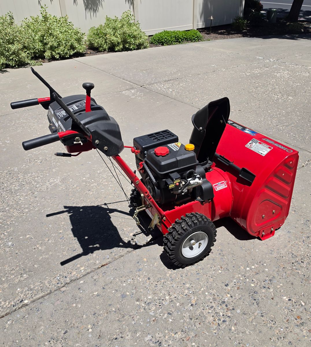 Troy-Bilt Storm 2410 24" Two-Stage Snowblower — AS-IS Fixer, Cheap