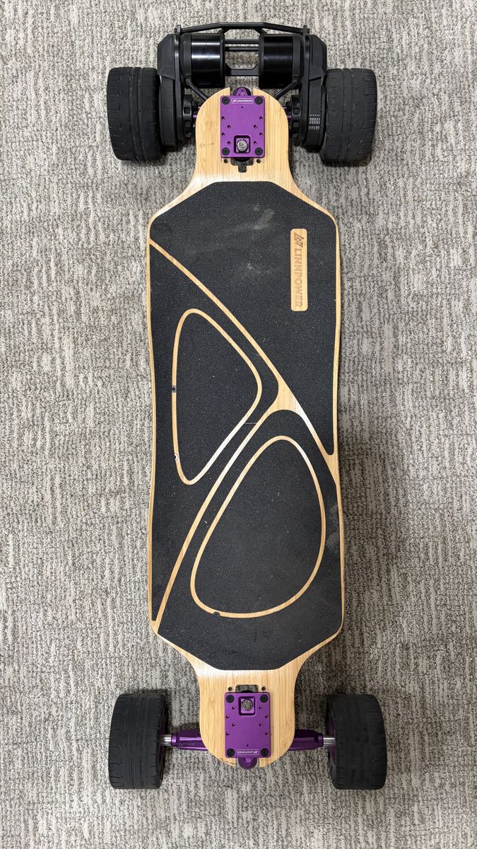 Electric Longboard (E-board): Linnpower Zephyr Pro Belt Drive