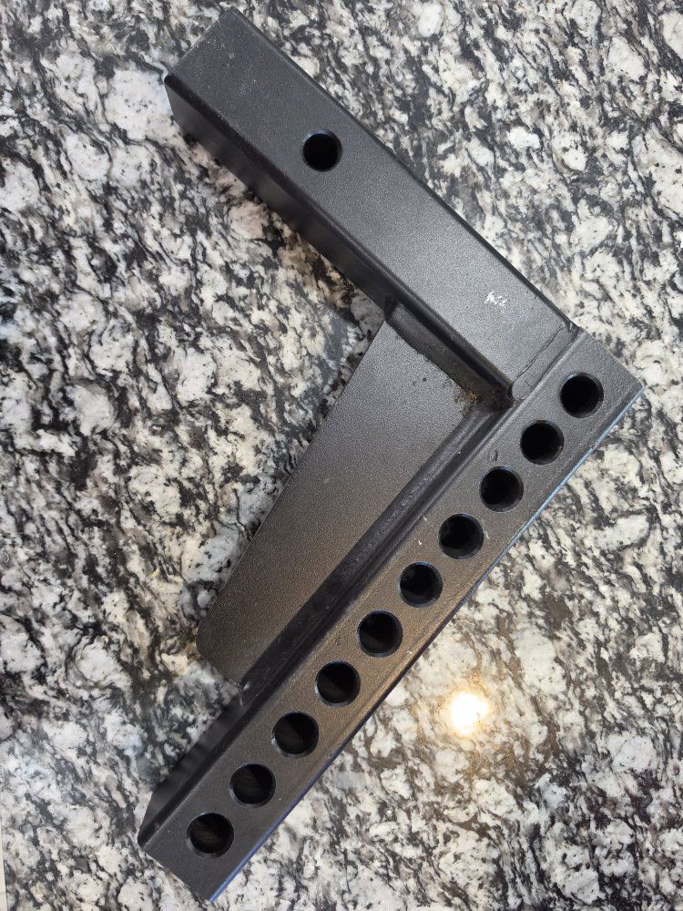 Adjustable Trailer Hitch Tow Shank