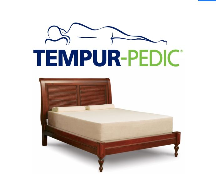TEMPUR-Pedic Rhapsody King Mattress & Split Box Springs - High-Density Memory Foam, Mint Condition