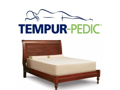 TEMPUR-Pedic Rhapsody King Mattress & Split Box Springs - High-Density Memory Foam, Mint Condition