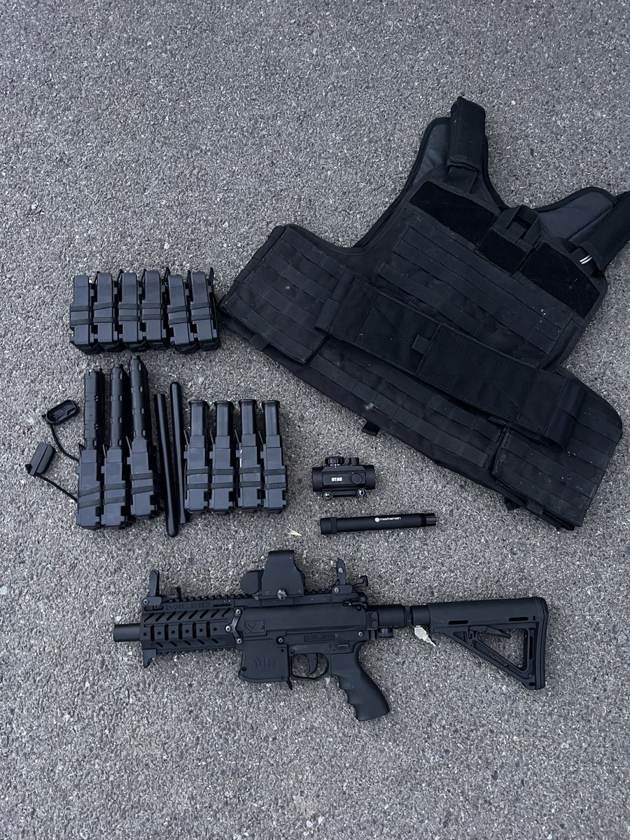 Milsig SMG Paintball Marker Bundle – Complete Setup
