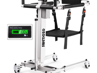 YW07 Electric Patient Lift Transfer Chair for Home 300 lb Capacity