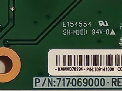 Credit Card Terminal Interface Board - E154554 SH-M1 94V-0 (ARM / XAC Chips)