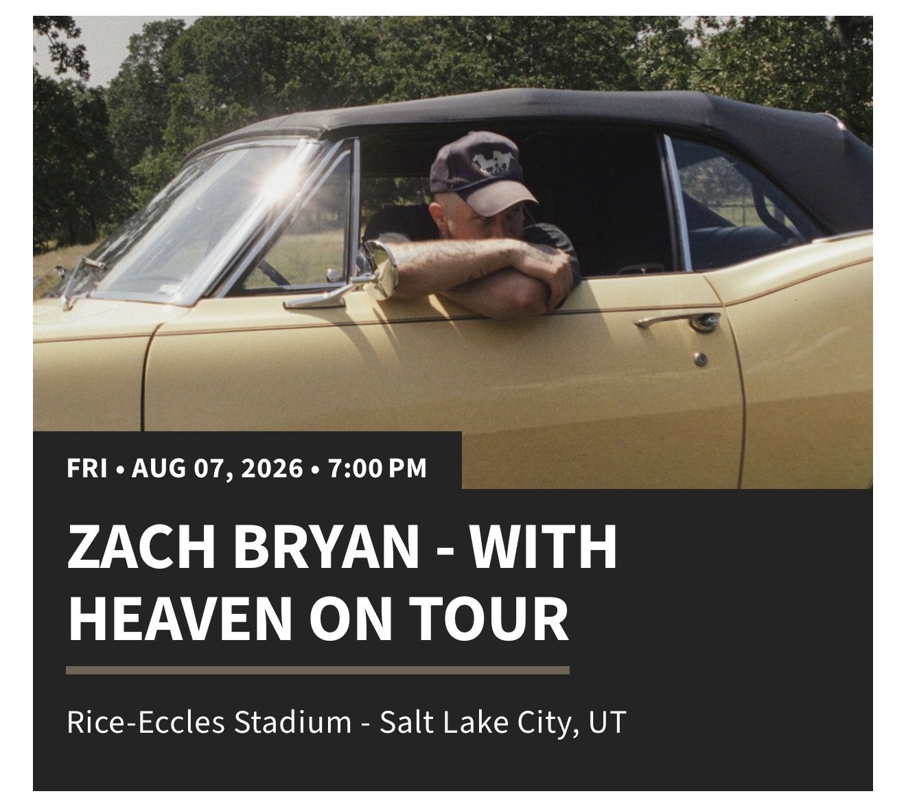 Zach Bryan Concert