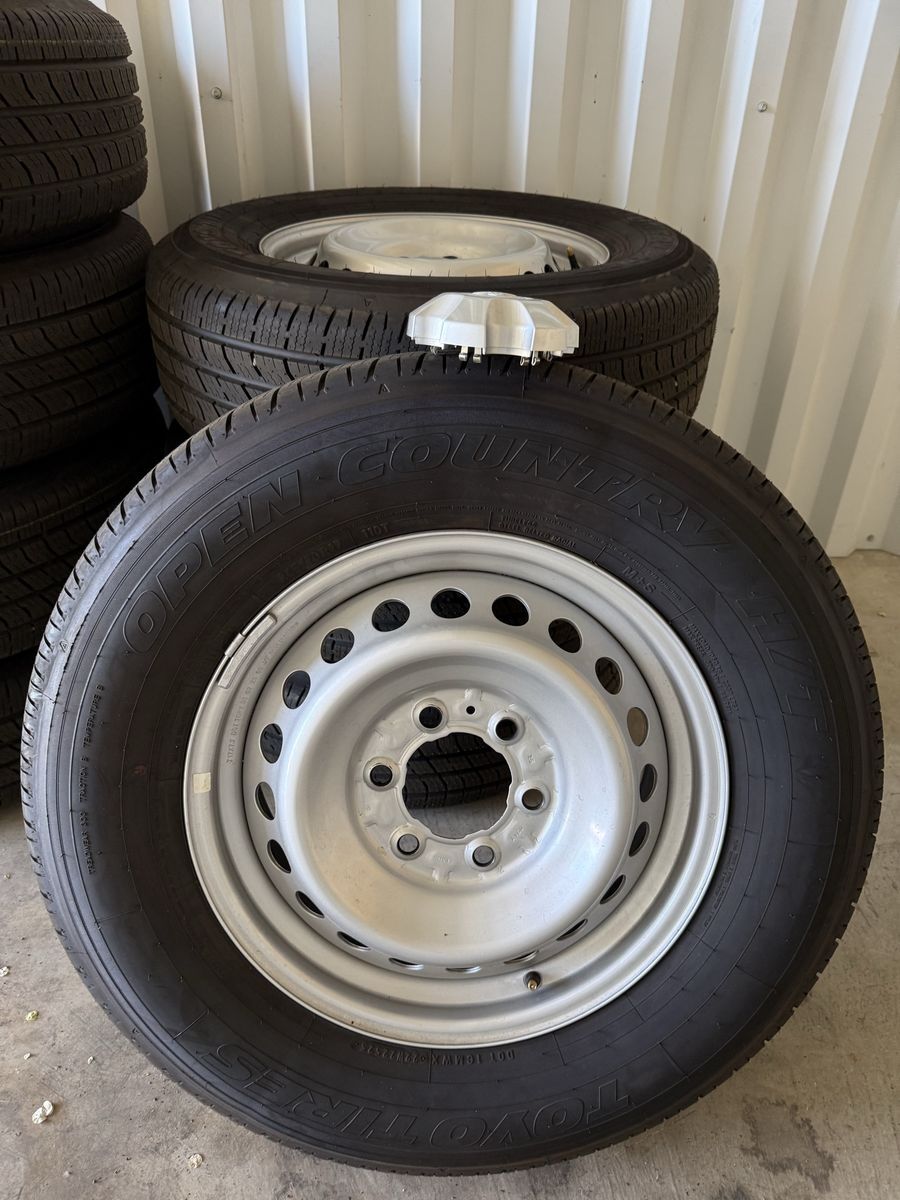 New 2025 Toyota Tacoma wheels and tires