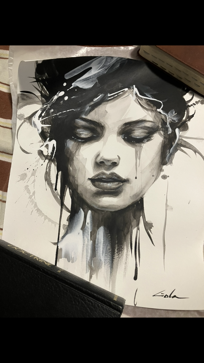 19 painting woman portrait ART