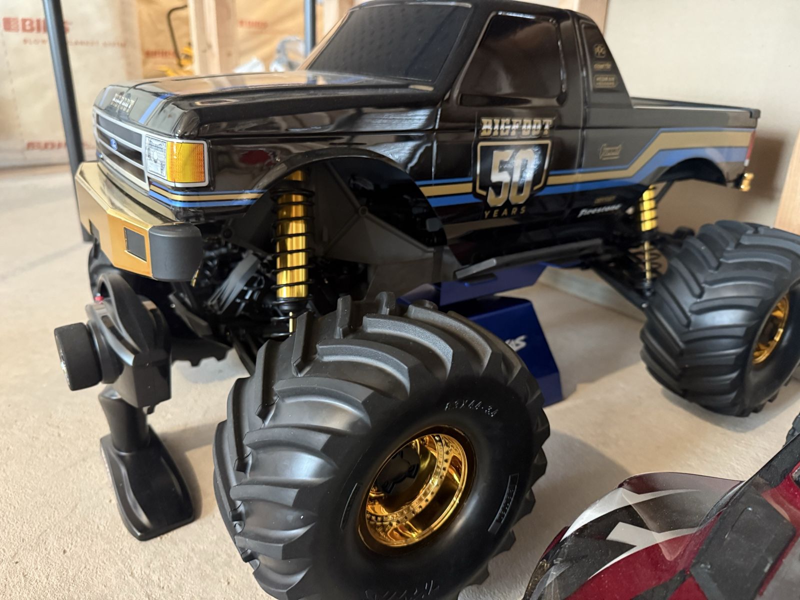 Traxxas Bigfoot 50th Anniversary X-Maxx, #0430/1975 w/ Remote - Limited Edition