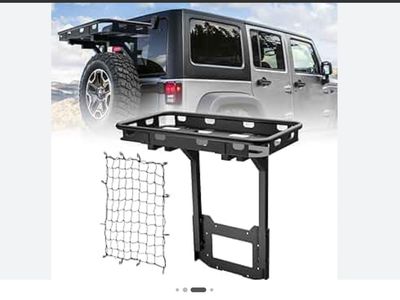 Cargo rack for jeep wrangler