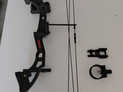 Bear Archery Brave Youth Compound Bow - Black, Right Hand