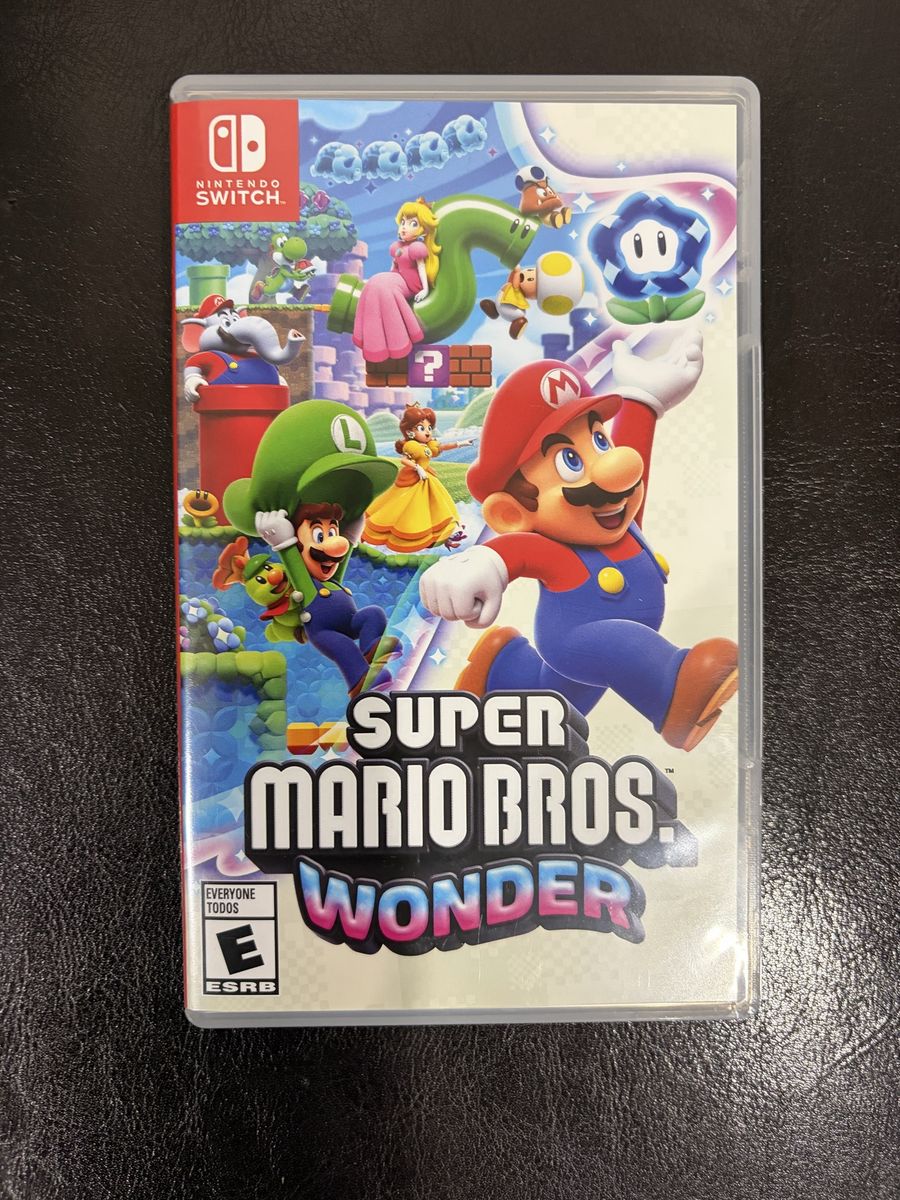 Super Mario Bros. Wonder - Nintendo Switch Game with Case