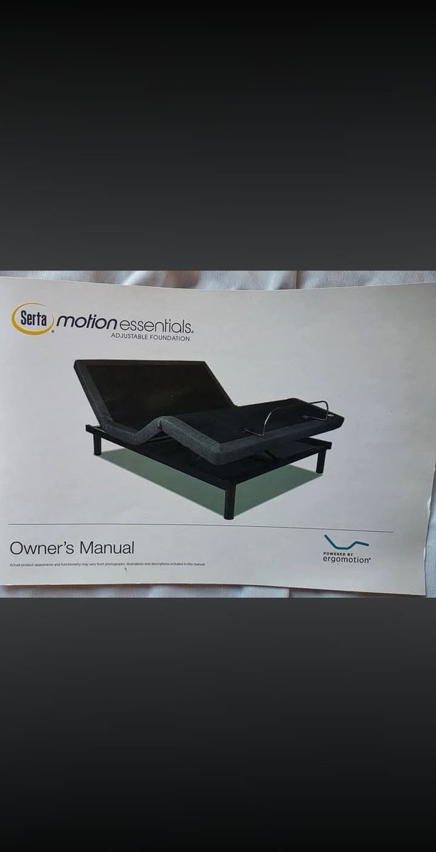 Serta Motion Essentials Adjustable Foundation Bed Frame - Twin/Twin XL
