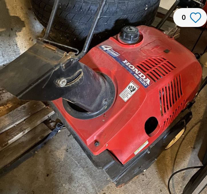 Honda 520 Snowblower
