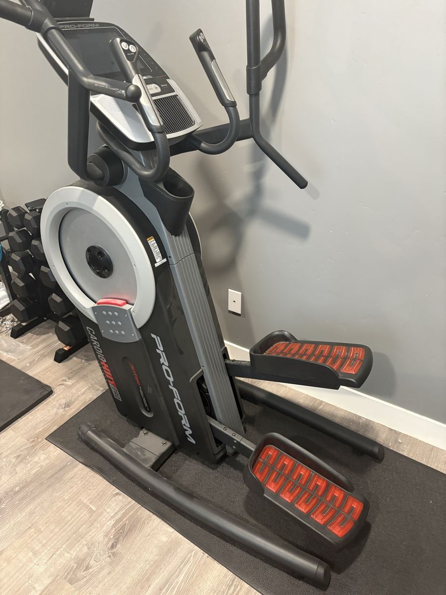 Pro-Form Cardio HIIT Pro Elliptical Trainer - Space-Saving Design with iFit Coach