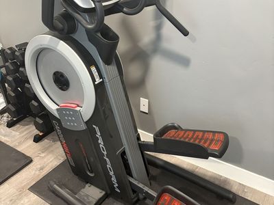 Pro-Form Cardio HIIT Pro Elliptical Trainer - Space-Saving Design with iFit Coach