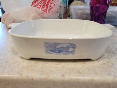 Norelco Corning Microwave Browning Dish with Lid