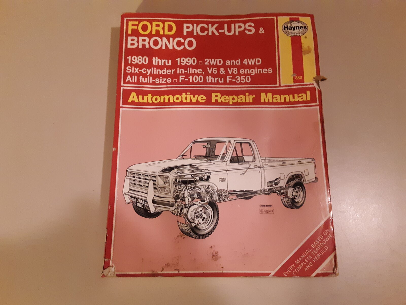 1980-1990 Ford Pickups Bronco Haynes Repair Manual