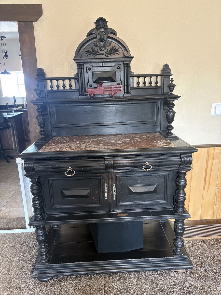 antique hutch