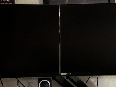 LG Dual Gaming Monitors with G-Sync