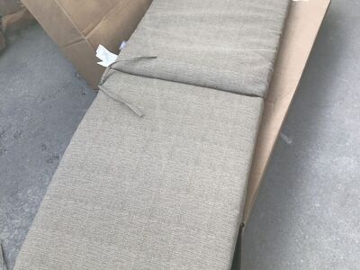 2 Brand new chaise lounge pad suntan bed pad outdoor chair pads new in box