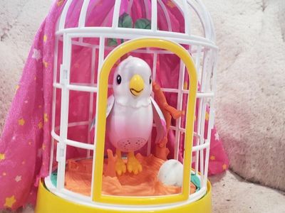 Assorted Kids Toy Lot - Zuru Pets Alive Bird, Barbie Extra Cases, Toy Horse & more