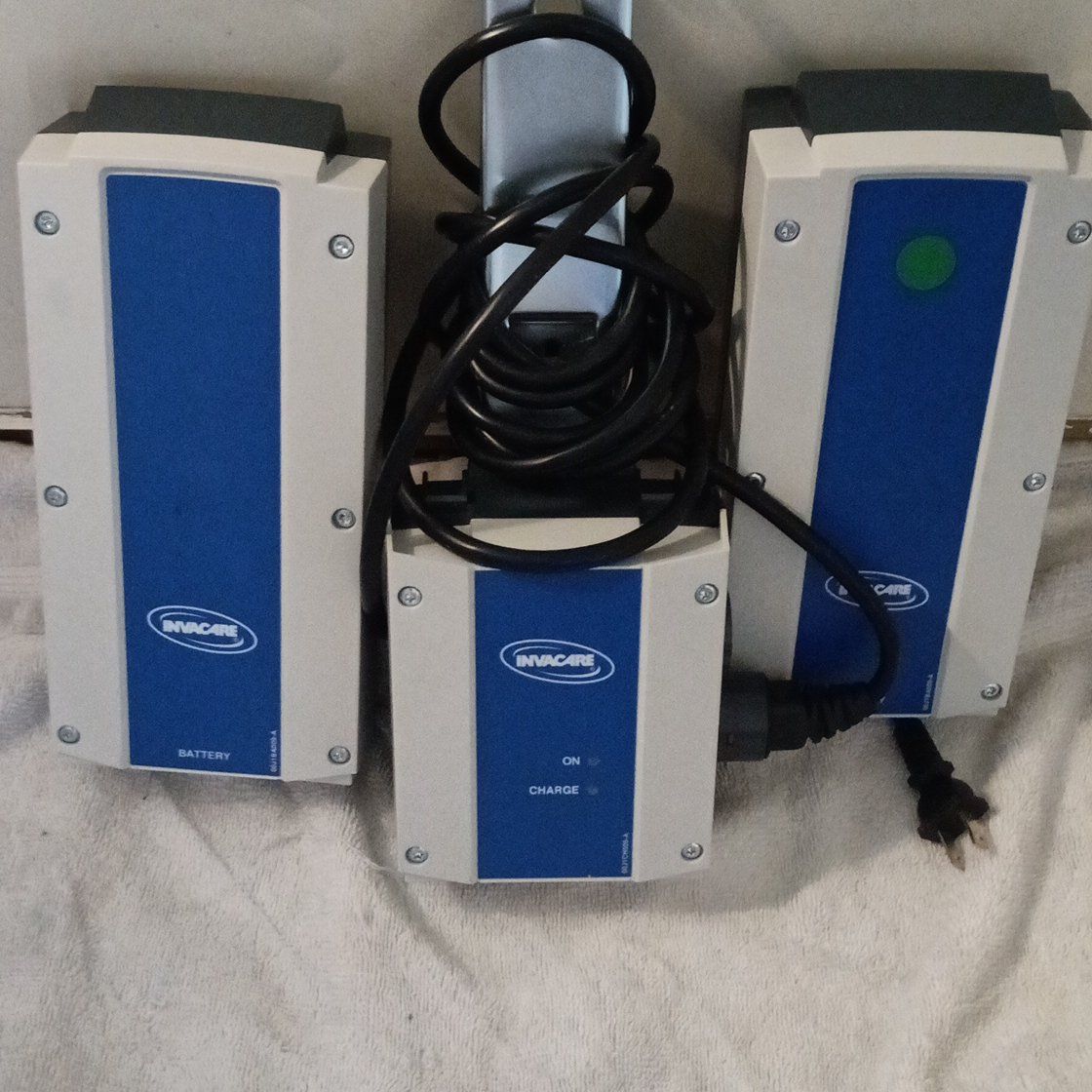 Invacare Reliant 450 Patient Lift, Battery Packs & Charger (2) Batteries, and patient lifting sling ,out of box but Never used!!