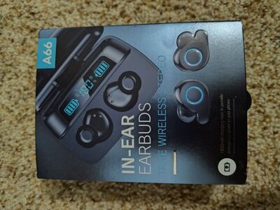 In ear wireless earbuds