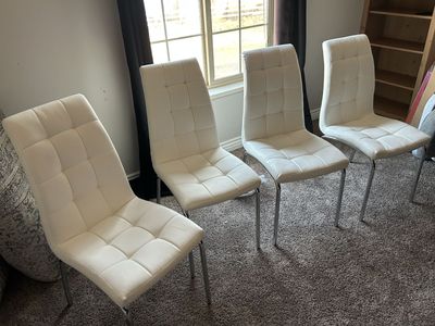 Faux Leather Dining Chairs