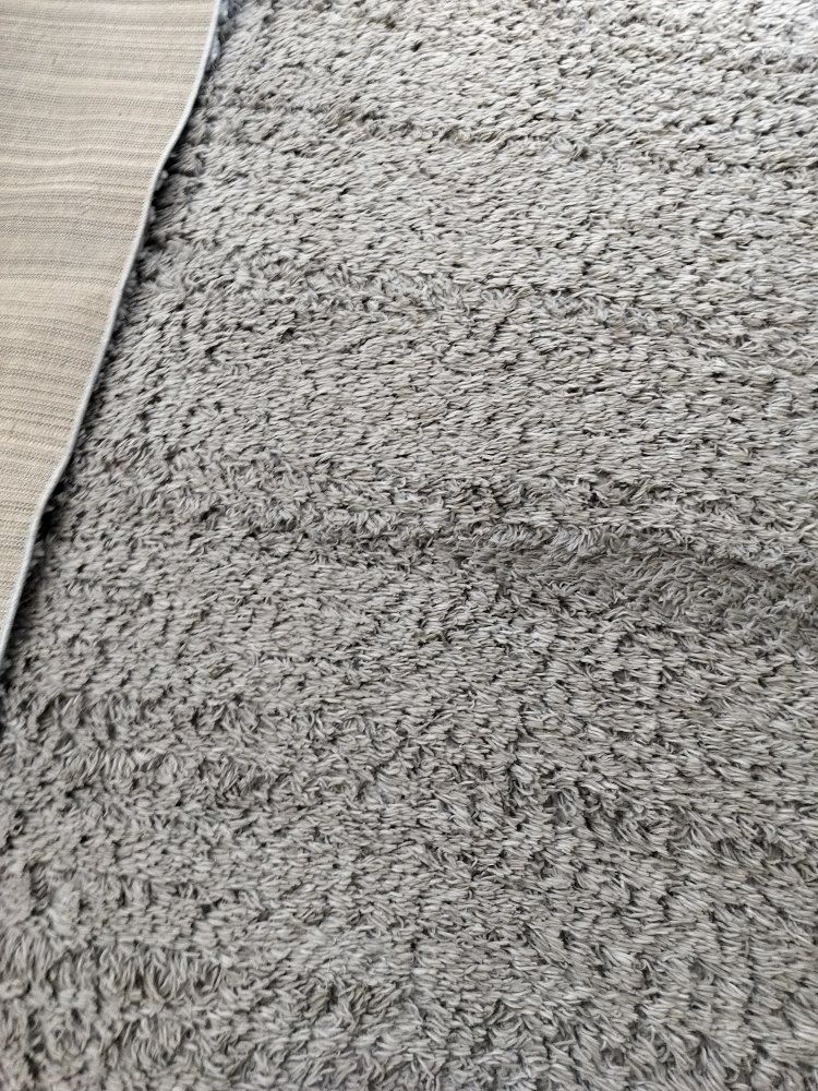 Large gray rug 10x14