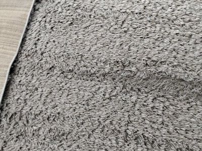Large gray rug 10x14