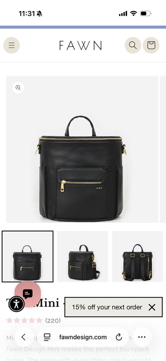 Fawn Design Mini Bag