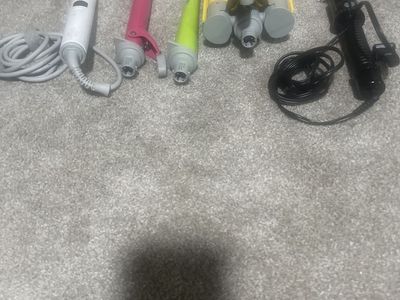 Style chemistry Hair Curler Set with Multiple Barrels and Conair curly - Used, excellent like new